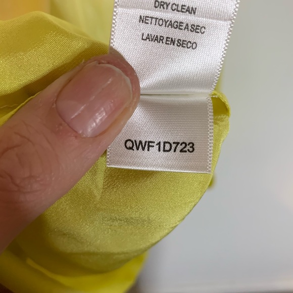 BCBGMaxAzria Dip Dye Ombre Beaded Silk Halter - Picture 7 of 7